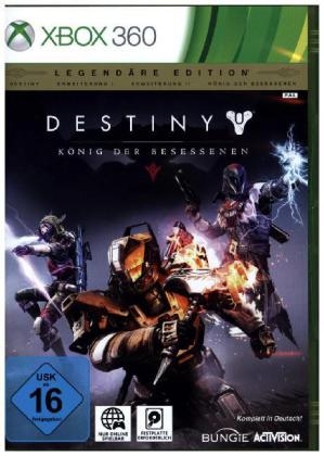 Destiny - K&ouml;nig der Besessenen, Xbox360-DVD (Legend&auml;re Edition)