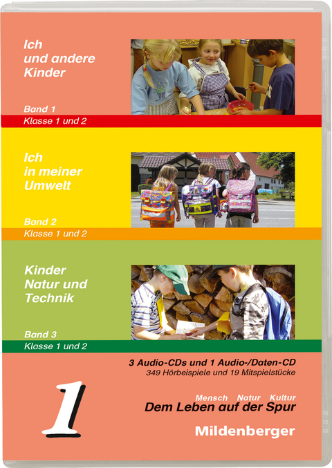 Dem Leben auf der Spur 1, Klasse 1/2, CDs - Klaus Jerger, Dieter Seitz, Monika Seitz