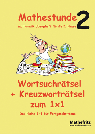 Mathestunde 2 - Wortsuchrätsel und Kreuzworträtsel zum 1x1