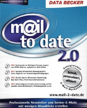mail to date 2.0, CD-ROM