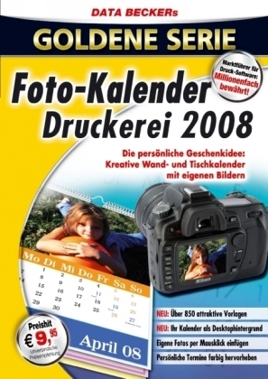 Foto-Kalender Druckerei 2008, 1 CD-ROM