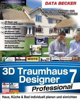 3D Traumhaus Designer 7 Professional, 1 DVD-ROM