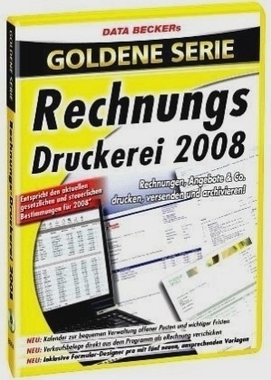 Rechnungs-Druckerei 2008, CD-ROM