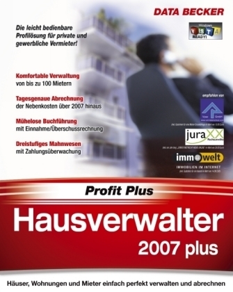 Hausverwalter 2007 plus, Einzelplatz-Version, CD-ROM