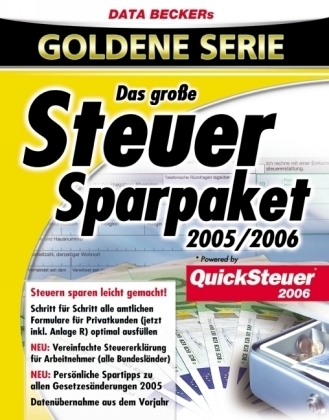 Das gro&szlig;e Steuer-Sparpaket 2005/2006, 1 CD-ROM