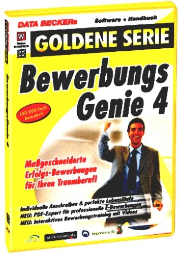 BewerbungsGenie 4, 1 CD-ROM