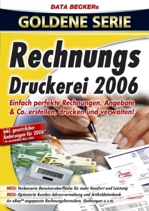Rechnungsdruckerei 2006, CD-ROM