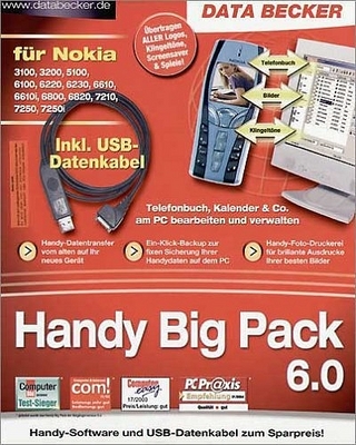 Handy Big-Pack 6.0 für Nokia, 1 CD-ROM m. USB-Datenkabel
