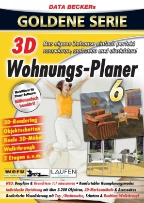 3D Wohnungsplaner 6, 1 DVD-ROM