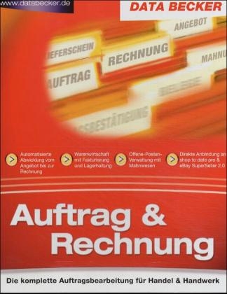 Auftrag & Rechnung, CD-ROM