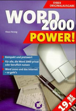Word 2000 - Klaus Herzog