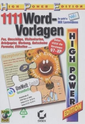 1111 Word-Vorlagen - High Power Edition