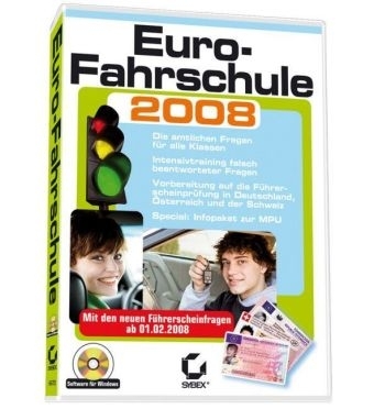 Euro-Fahrschule 2008, CD-ROM