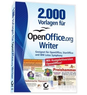 2000 Vorlagen f&uuml;r OpenOffice.org Writer