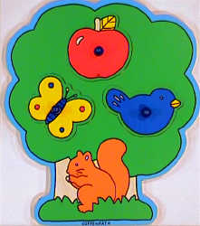 Auf dem Baum (Holzpuzzle)