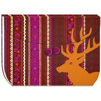 Gro&szlig;es Einschreibbuch Handtasche: Hirsch