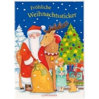 Fröhliche Weihnachtssticker