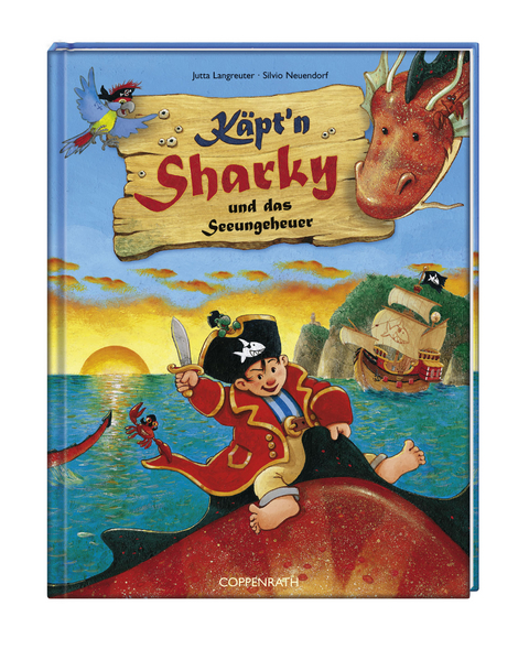 K&auml;pt'n Sharky und das Seeungeheuer - Jutta Langreuter