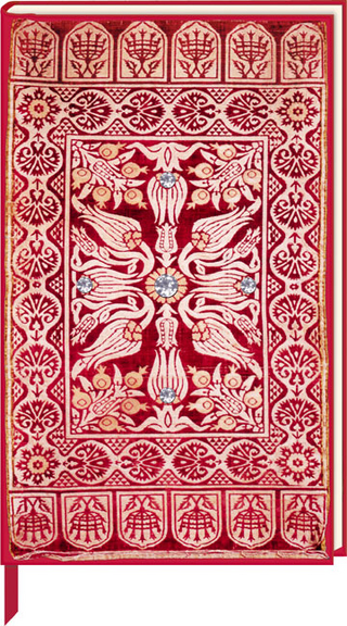 Grosses Einschreibbuch - Teppichornament rot