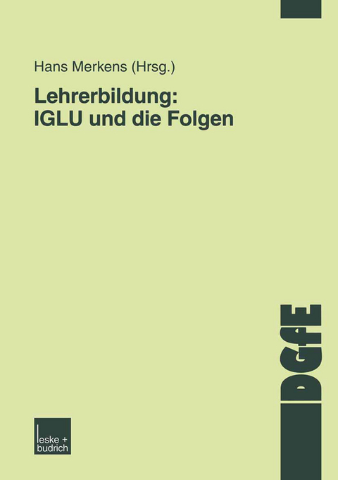 Lehrerbildung: IGLU und die Folgen - 