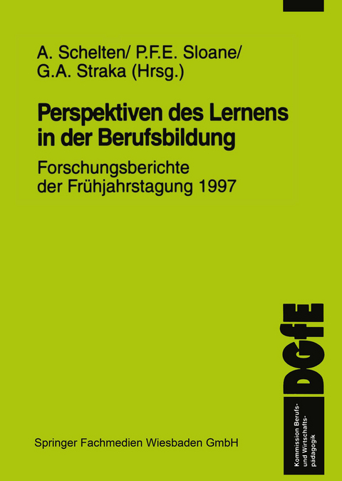 Perspektiven des Lernens in der Berufsbildung - 