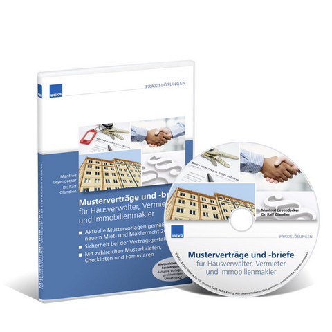 Mustervertr&auml;ge und -briefe f&uuml;r Hausverwalter und Vermieter