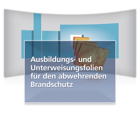 Ausbildungs-& Unterweisungsfolien f&uuml;r  den abw. Brandschutz CD Solo - Alfons Rempe, Hannes-Christian Blume