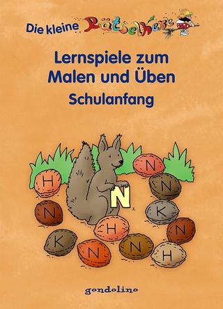 Lernspiele zum Malen und Üben Schulanfang (Eichhörnchen)