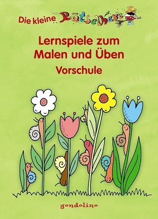 Lernspiele zum Malen und Üben Vorschule (Blumen)