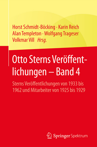 Otto Sterns Veröffentlichungen – Band 4