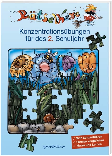Konzentrations&uuml;bungen f&uuml;r das 2. Schuljahr