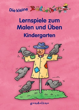 Lernspiele zum Malen und Üben Kindergarten (Vogelscheuche)
