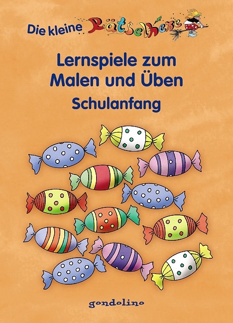 Lernspiele zum Malen und &Uuml;ben Schulanfang (Bonbons)
