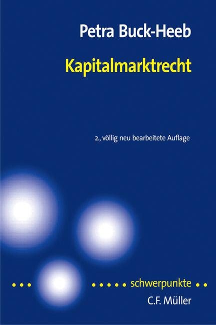 Kapitalmarktrecht - Petra Buck-Heeb