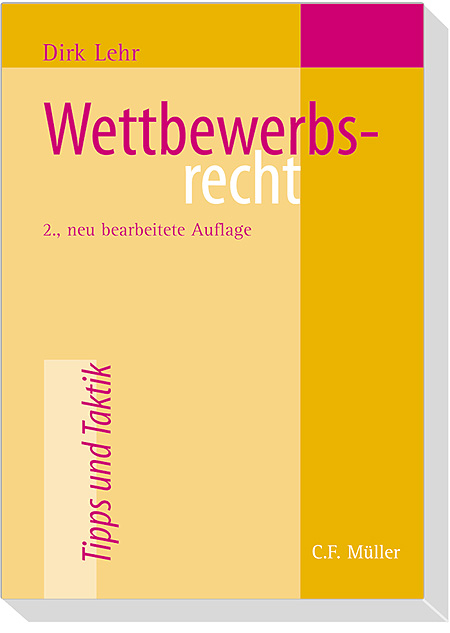 Wettbewerbsrecht - Dirk Lehr