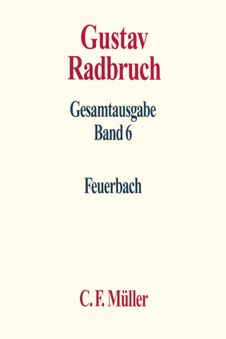 Gustav Radbruch Gesamtausgabe
