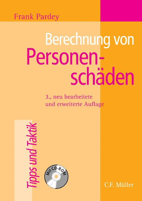 Berechnung von Personensch&auml;den - Frank Pardey