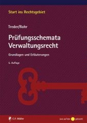 Pr&uuml;fungsschemata Verwaltungsrecht - Lutz Treder, Wolfgang Rohr