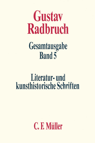 Gustav Radbruch Gesamtausgabe