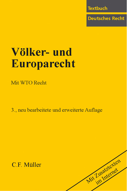 V&ouml;lker- und Europarecht - 