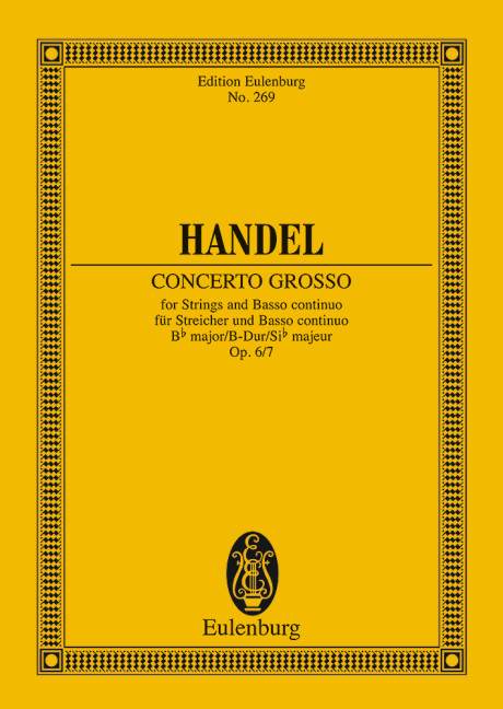 Concerto grosso B-Dur - 