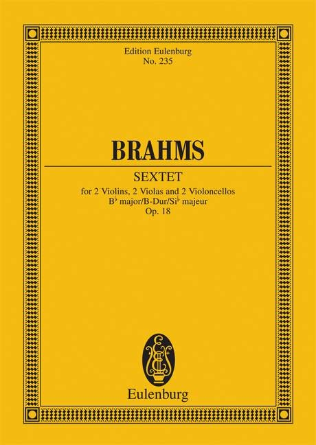 Streichsextett B-Dur - 