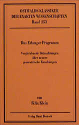 Das Erlanger Programm - Felix Klein