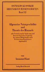 Allgemeine Naturgeschichte und Theorie des Himmels - Immanuel Kant