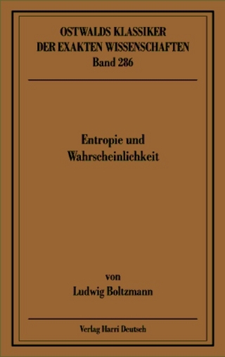 Entropie und Wahrscheinlichkeit