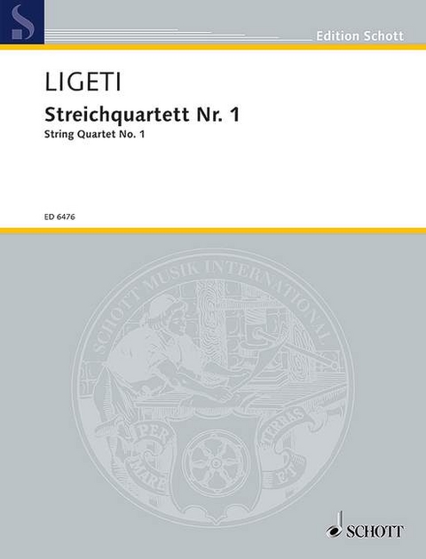 Streichquartett Nr. 1 - 