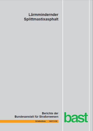 Lärmmindernder Splittmastixasphalt