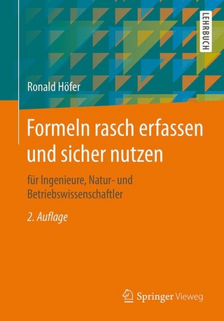 Formeln rasch erfassen und sicher nutzen