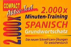 2000 × Minuten-Training Spanisch Grundwortschatz