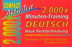 2000 &times; Minuten-Training Deutsch Neue Rechtschreibung - Andreas Stieber